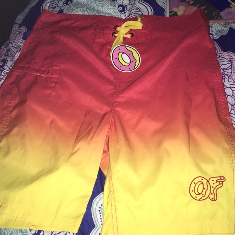 Odd Future swim trunks